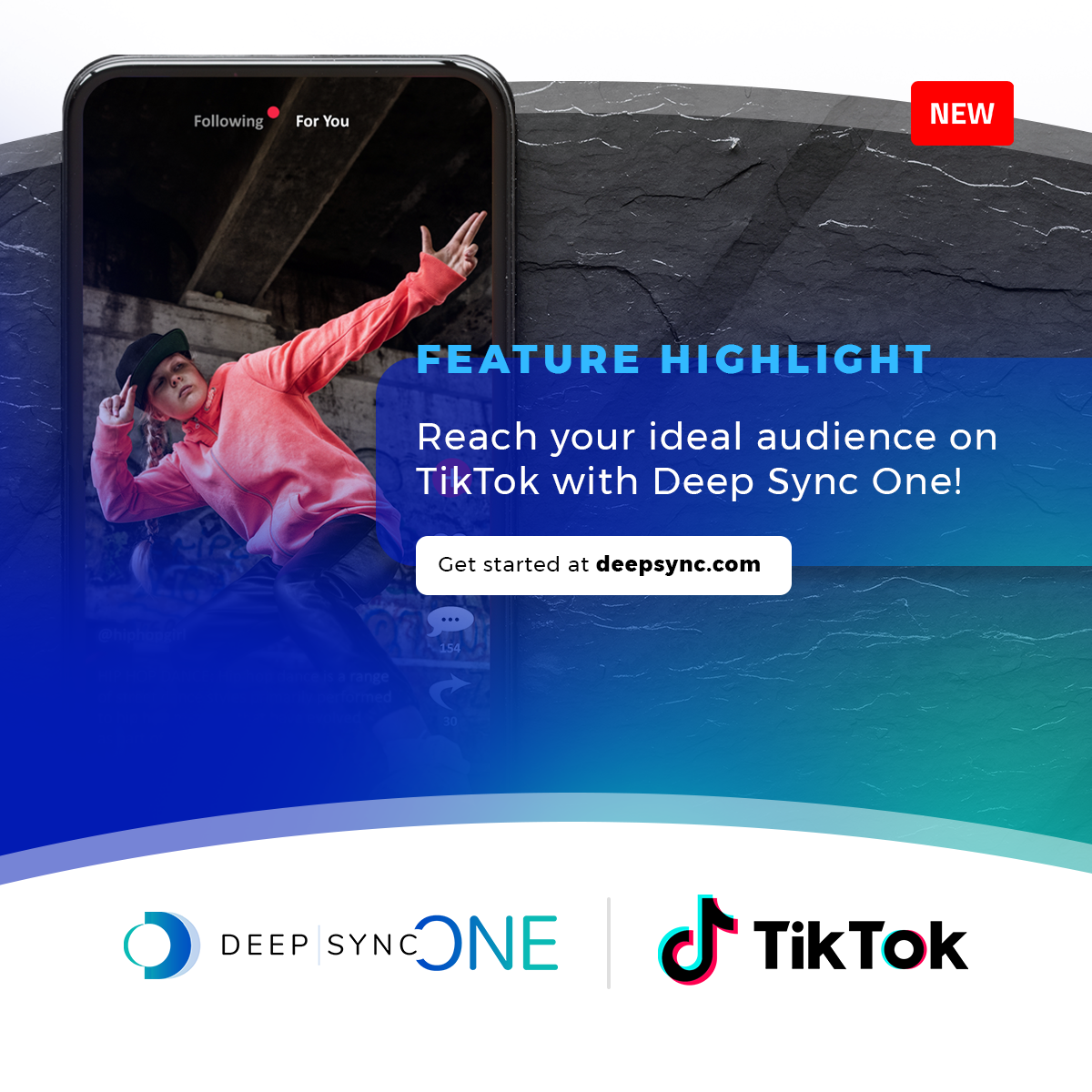 Deep Sync One data is now available for use on TikTok
