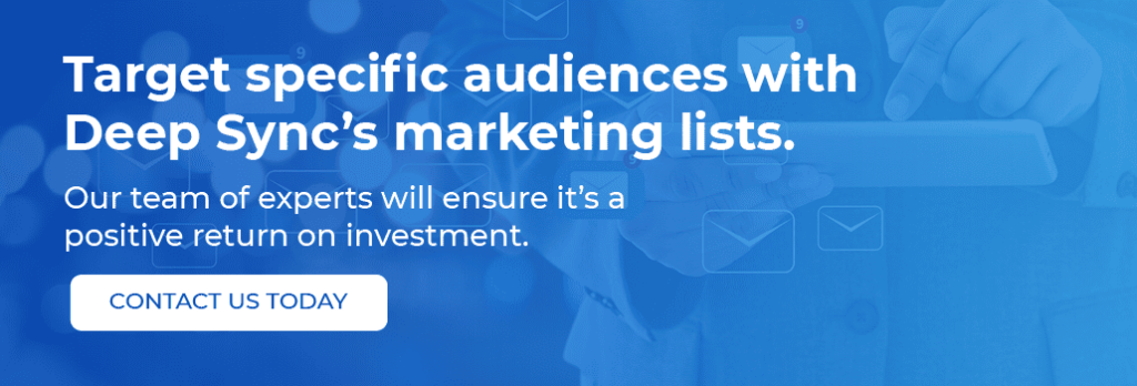 Contact us today to start building your custom marketing list.