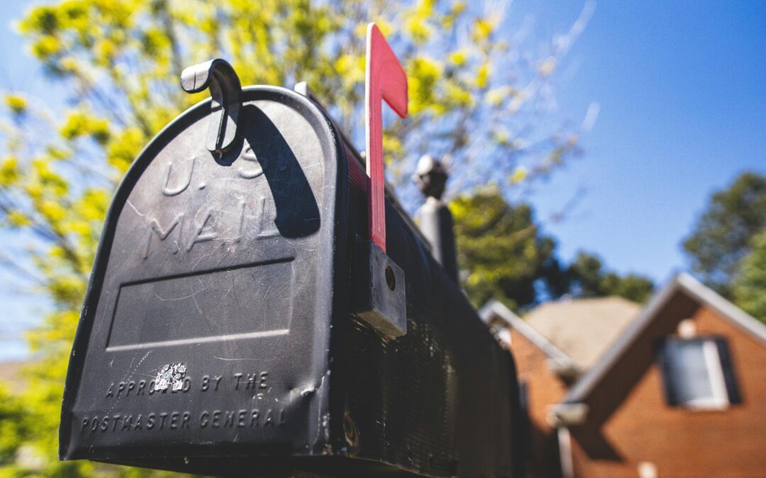 A mailbox, representing direct mail ROI
