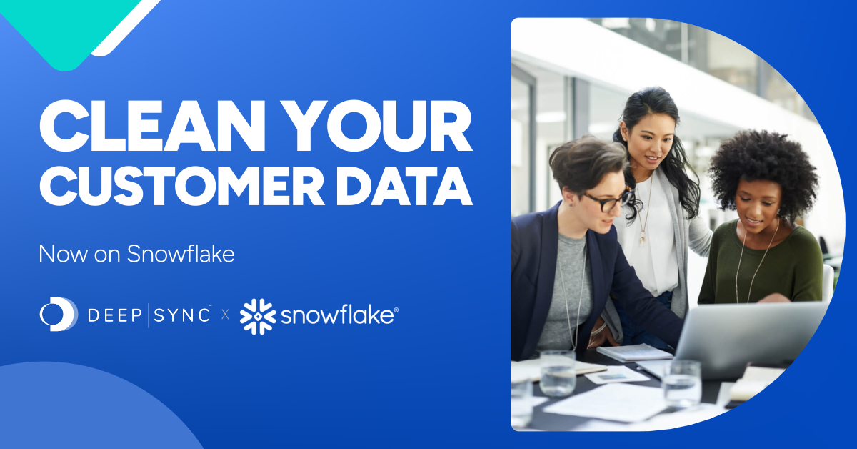 Clean your customer data, now on Snowflake