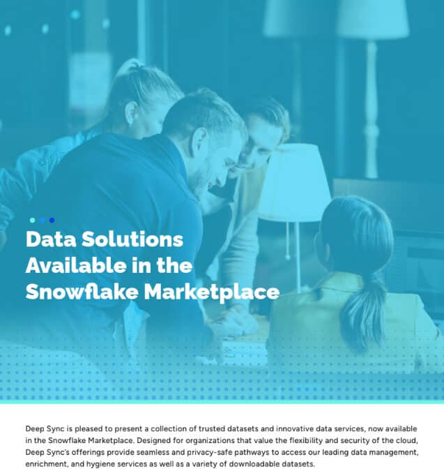 Data Solutions Available in the Snowflake Marketplace