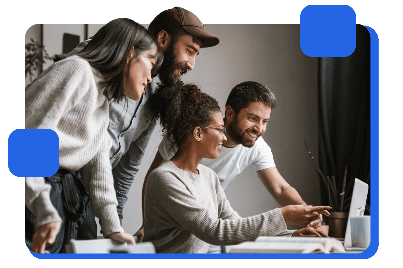Identity Resolution Services_Feature A happy group of friends, representing an audience you can better understand through data enhancement services.