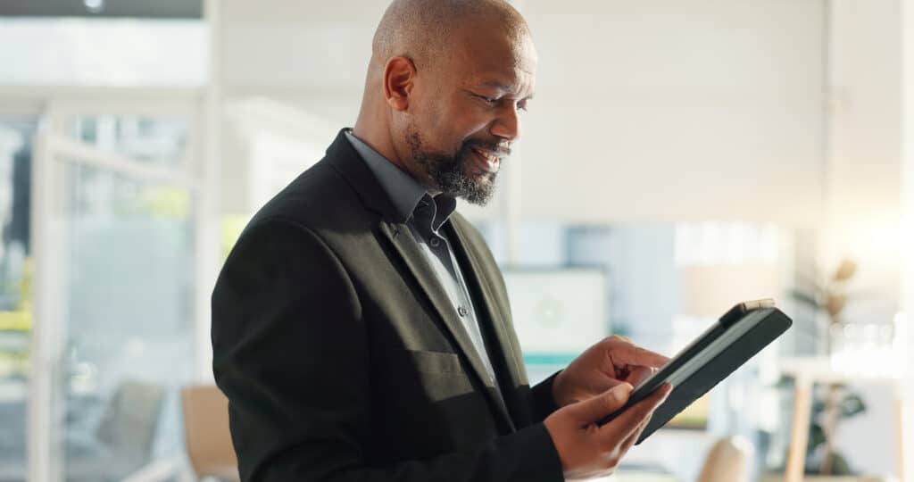 Business leader examines insights related to data strategy