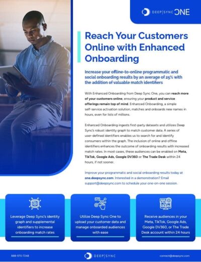 Reach Your Customers Online with Enhanced Onboarding